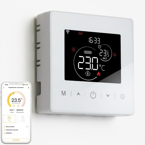 Termostato wifi batteria 2 - wifi,
