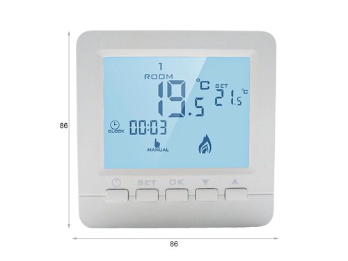 Termostato digitale con tasti - termostato,