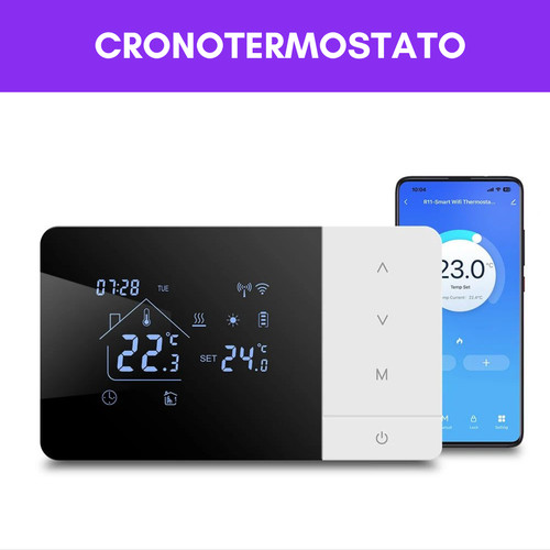 Termostato smart wifi tuya per - termostato,