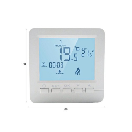 Termostato digitale con - digitale, tasti
