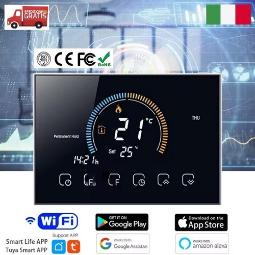 Termostato digitale wifi - digitale,