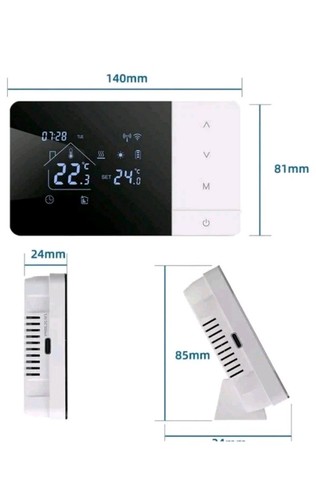 Termostato smart tuya wifi - smart,
